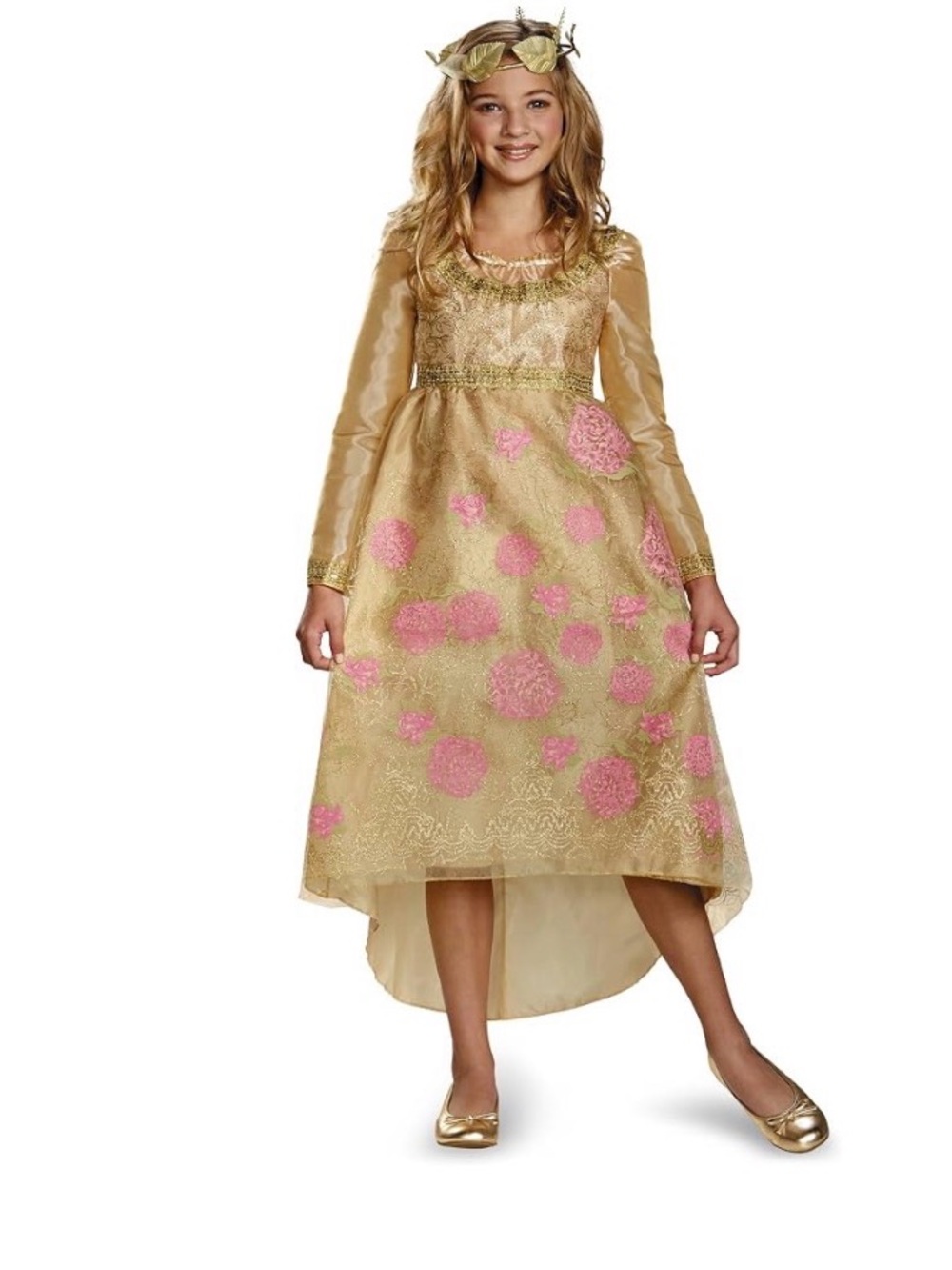 Disguise Maleficent Aurora child costume. NWT med 7-8(39)